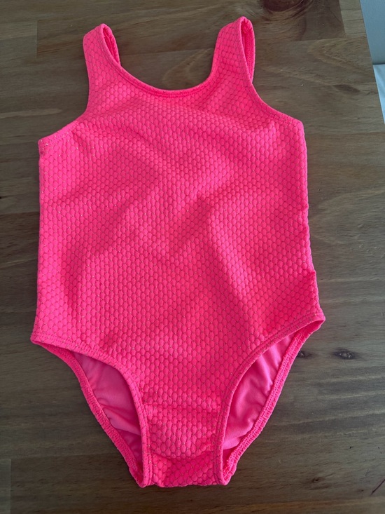 Cat & Jack Other - Cat & Jack Neon Pink Girls' One-Piece Swimsuit Size 5T